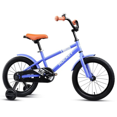 Велосипед двухколёсный 16 Rocket Gloss 16.GLOSS.LI.25 сиреневый 01